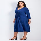 Laid Back Knit Dress image number null