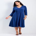 Laid Back Knit Dress image number null