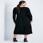 Nylah Tiered Knit Dress image number null