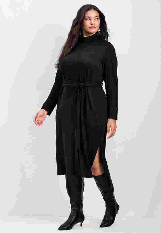 Ray Of Light High Neck Midi Dress image number 2