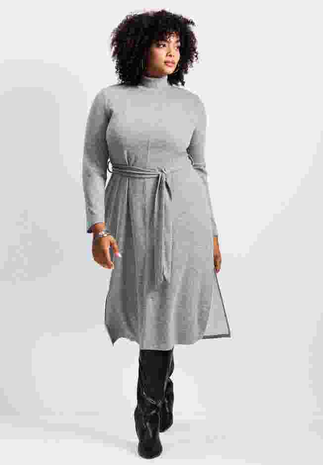 Ray Of Light High Neck Midi Dress image number 0