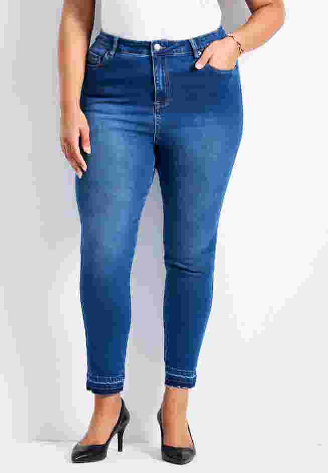 Butter Skinny Frayed Hem Jean image number 0