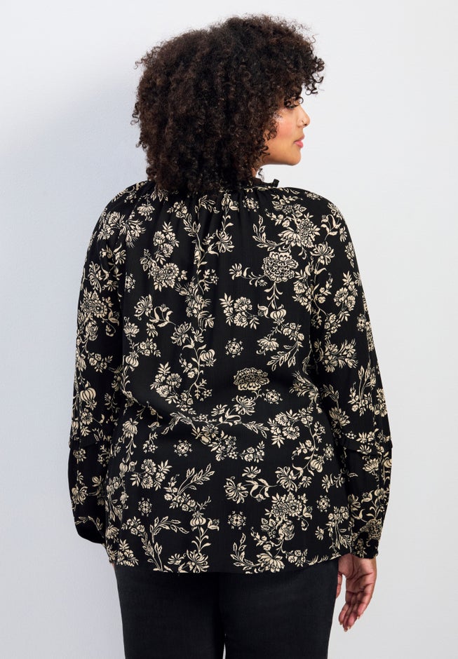 Bianca Peasant Blouse image number 1