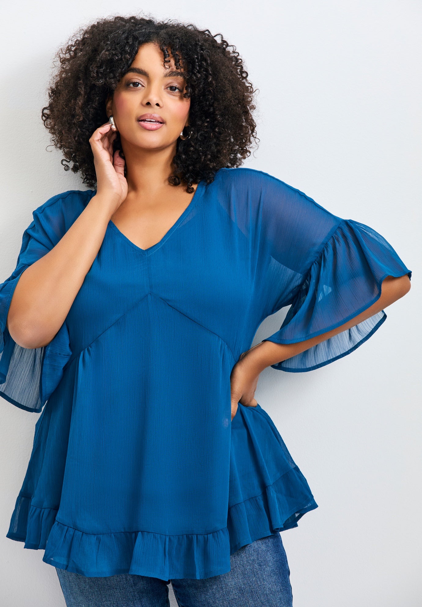 Harlow Frill Detail Blouse image number 0