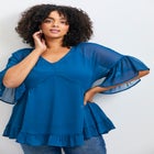 Harlow Frill Detail Blouse image number null