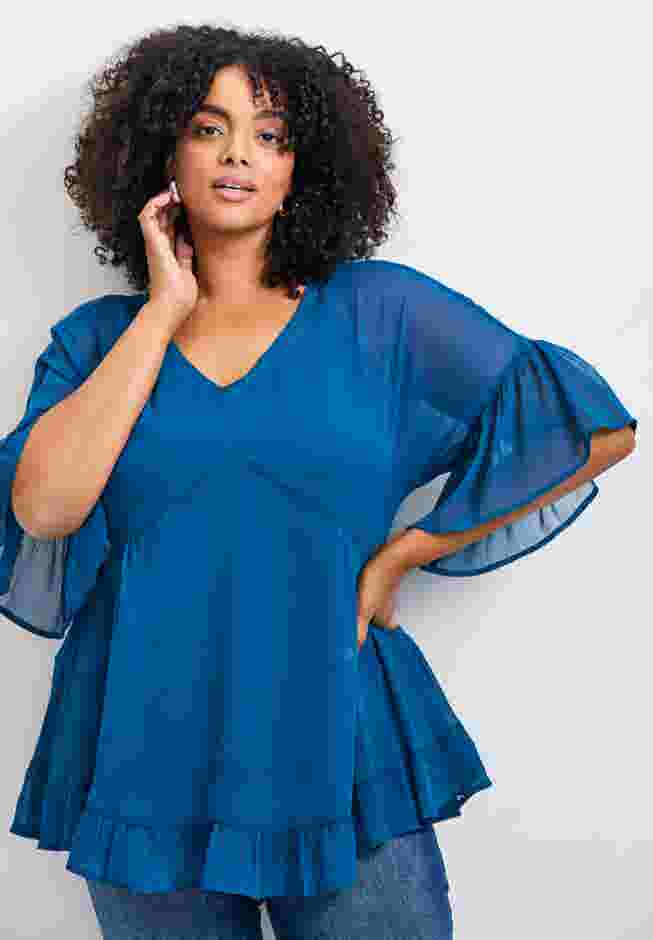 Harlow Frill Detail Blouse image number 3