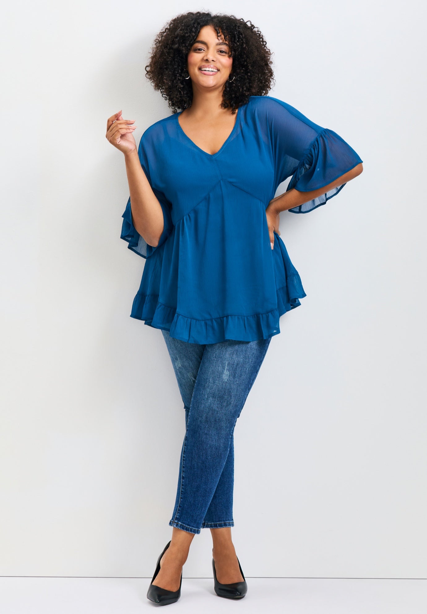 Harlow Frill Detail Blouse image number 1