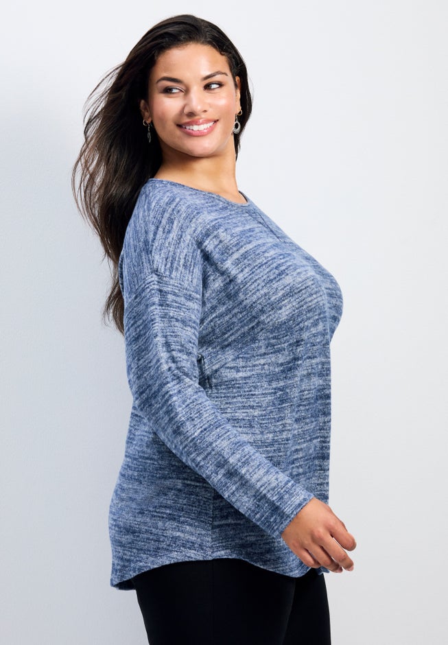 Rayna Hacci Drop Shoulder Top image number 2