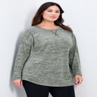 Rayna Hacci Drop Shoulder Top image number null