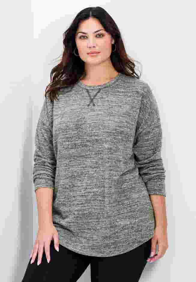 Rayna Hacci Drop Shoulder Top image number 0