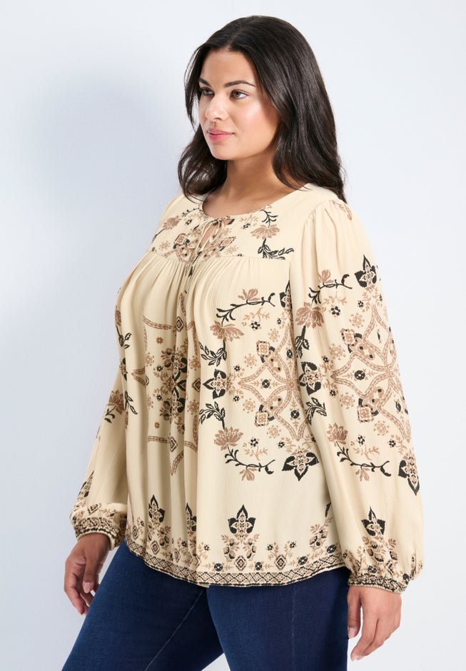 Suli Bell Sleeve Top image number 2
