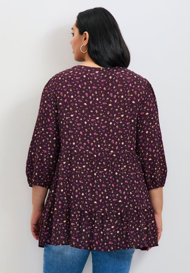 Ditsy Embroidered Tunic image number 1