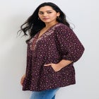 Ditsy Embroidered Tunic image number null