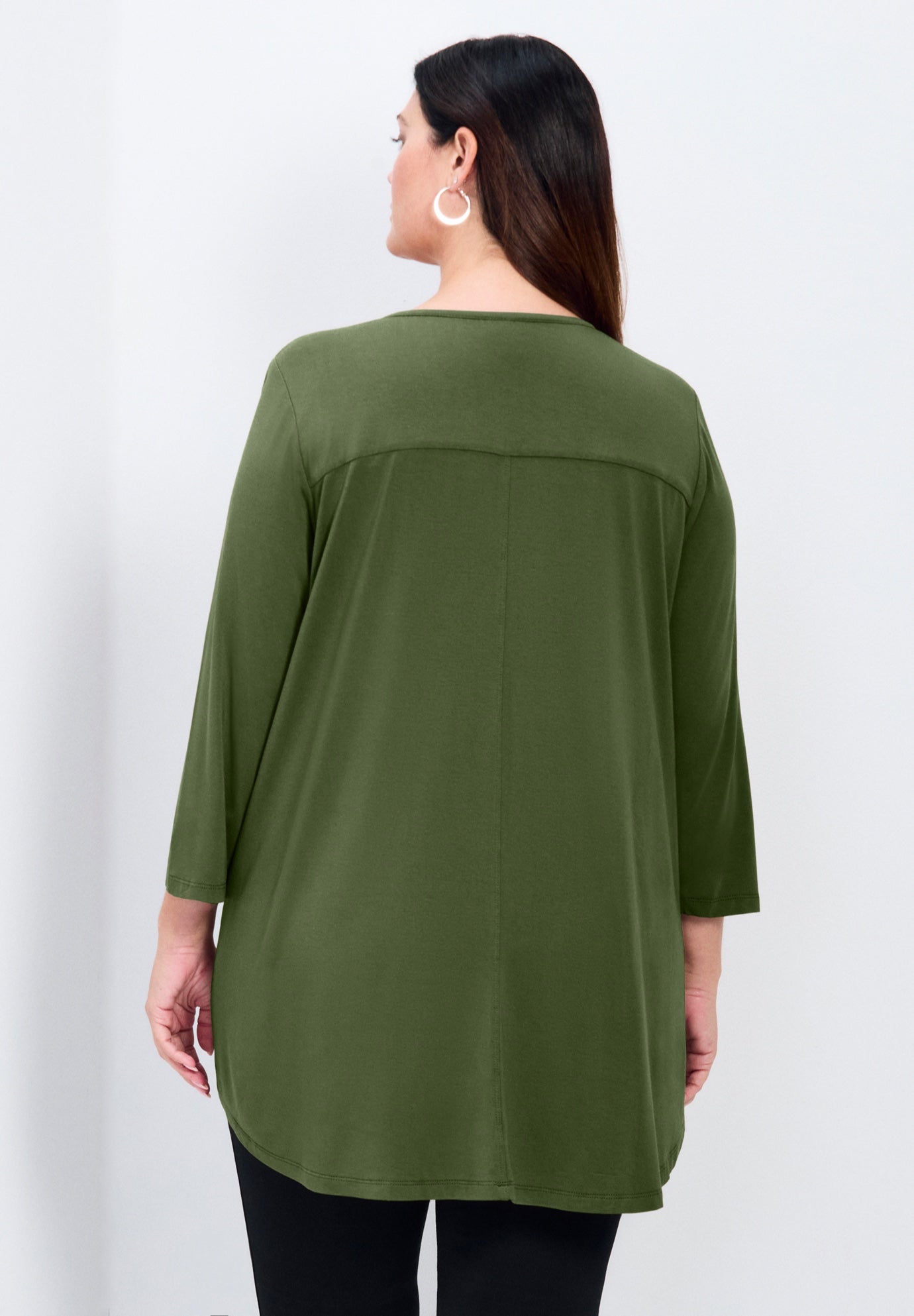 Sara Everyday Scoop Neck Tunic image number 1