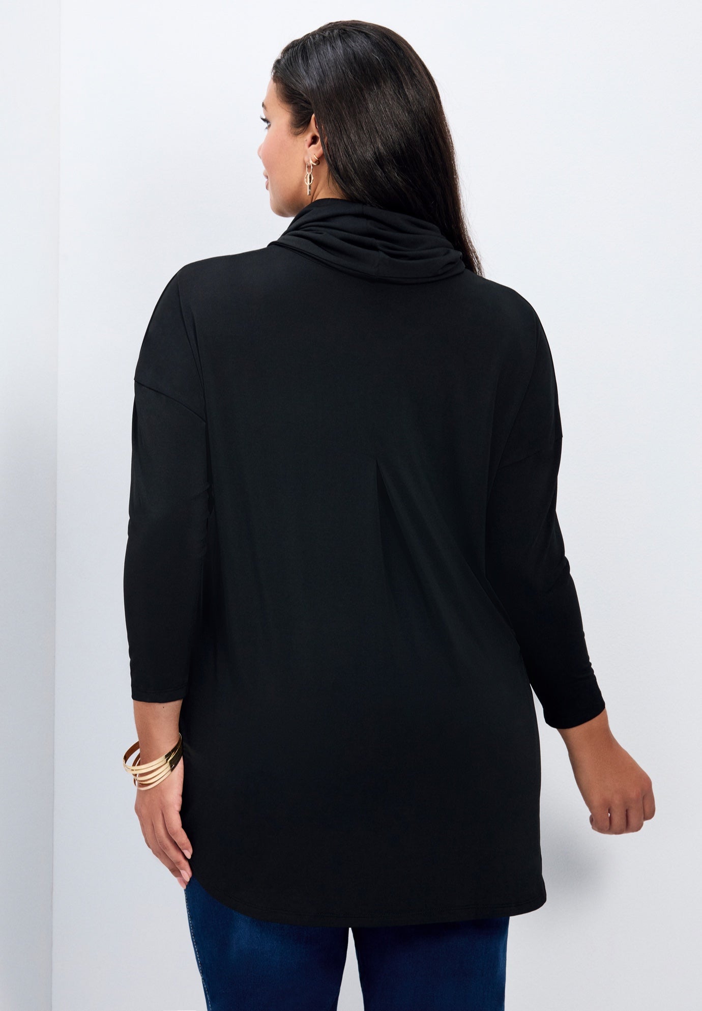 Faye Removeable Scarf Tunic image number 1