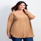 Faye Removeable Scarf Tunic image number null