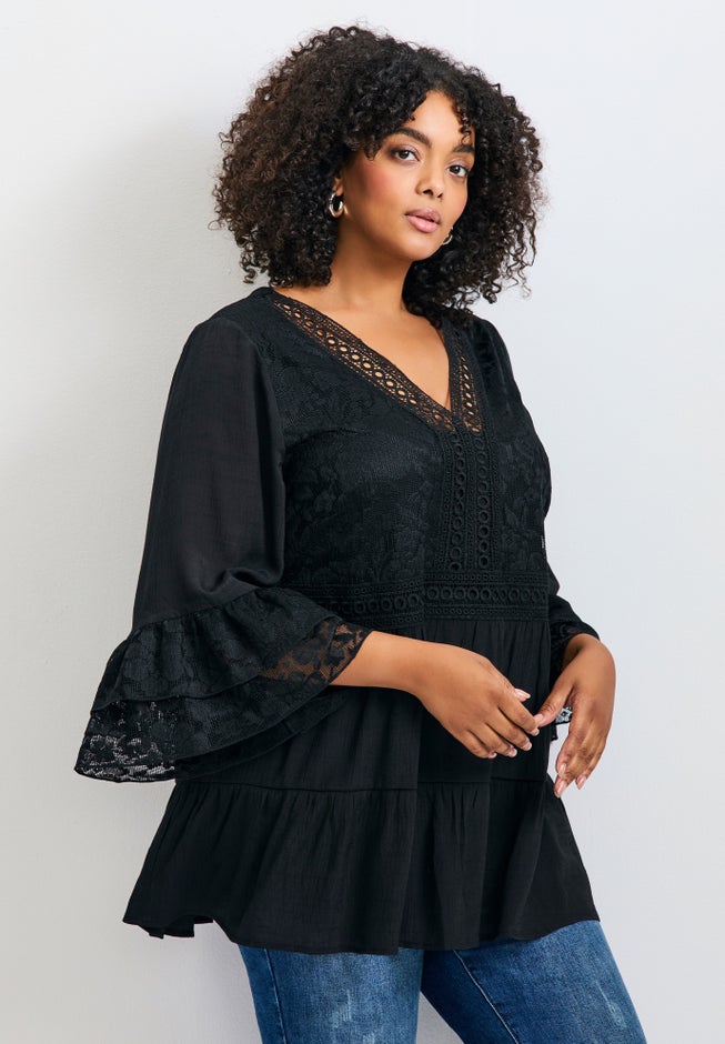Wallflower Lace Detail Tunic image number 2