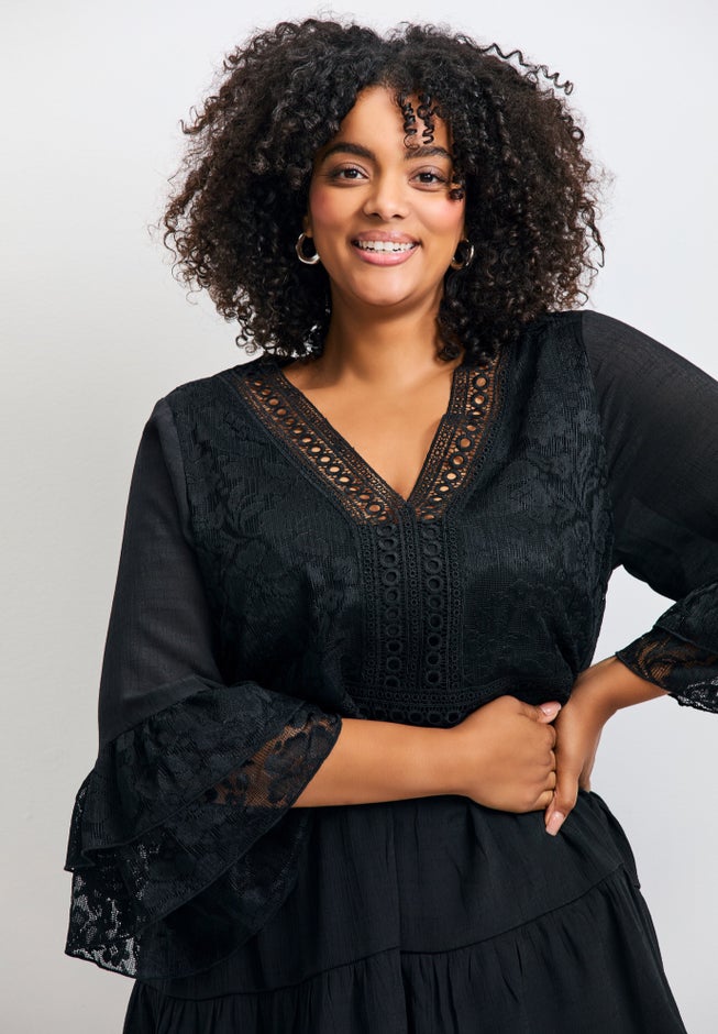 Wallflower Lace Detail Tunic image number 3