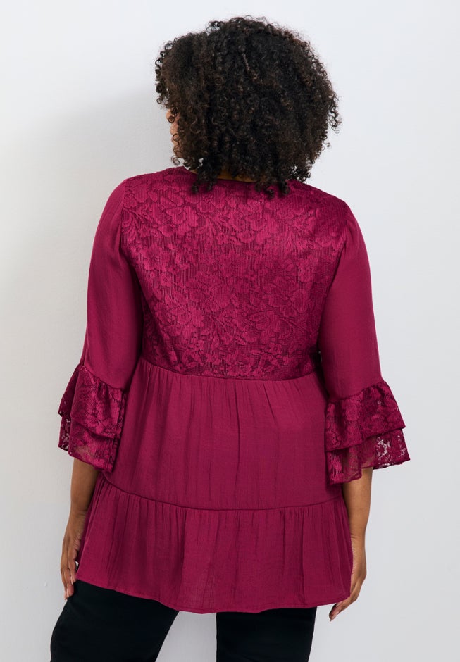 Wallflower Lace Detail Tunic image number 1