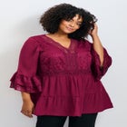 Wallflower Lace Detail Tunic image number null