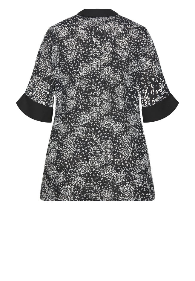 Presley Print Shirt image number 4