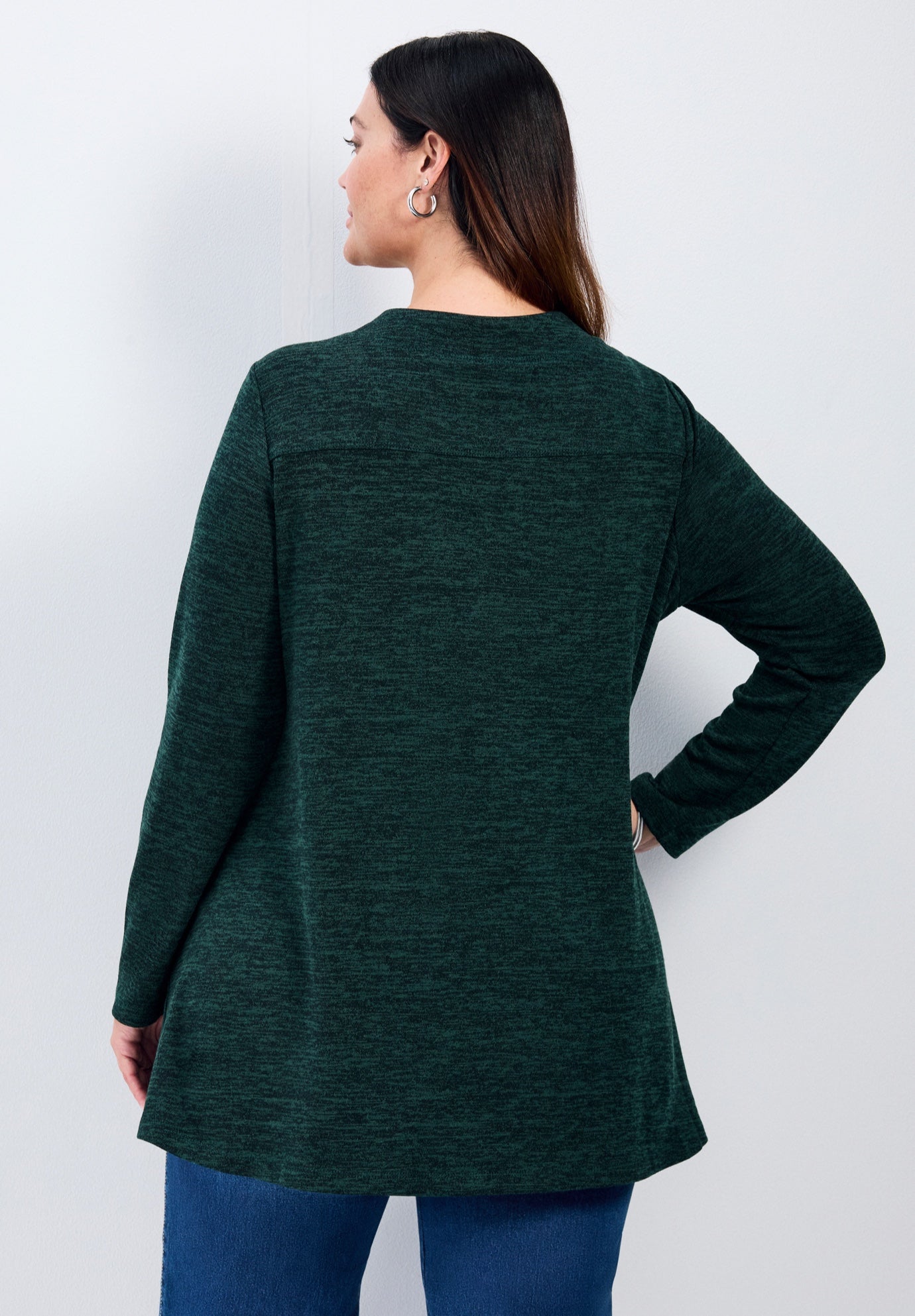 Ruby Button Detail Hacci Top image number 1