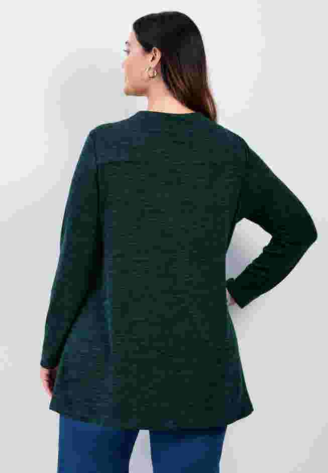 Ruby Button Detail Hacci Top image number 1