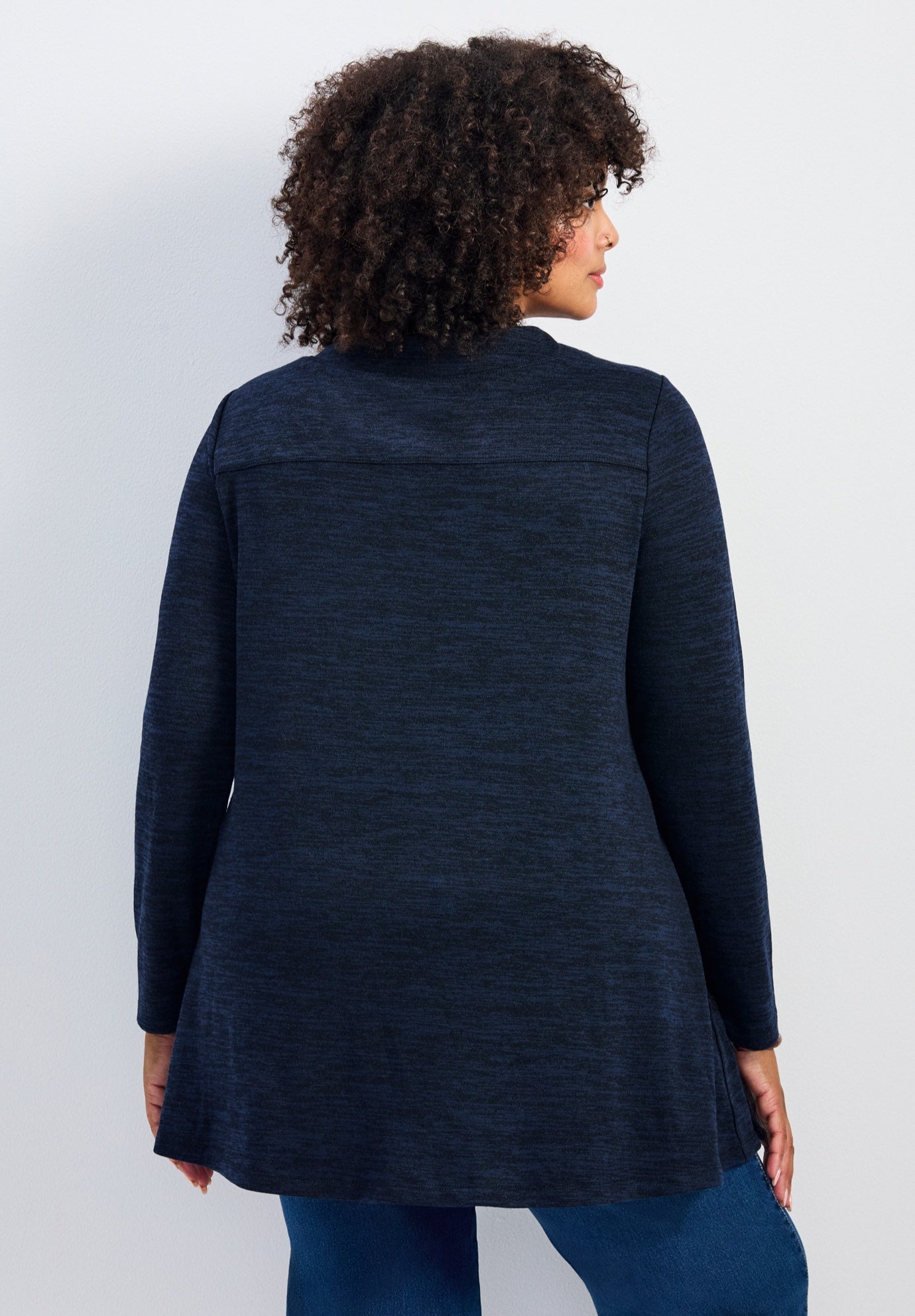 Ruby Button Detail Hacci Top image number 1