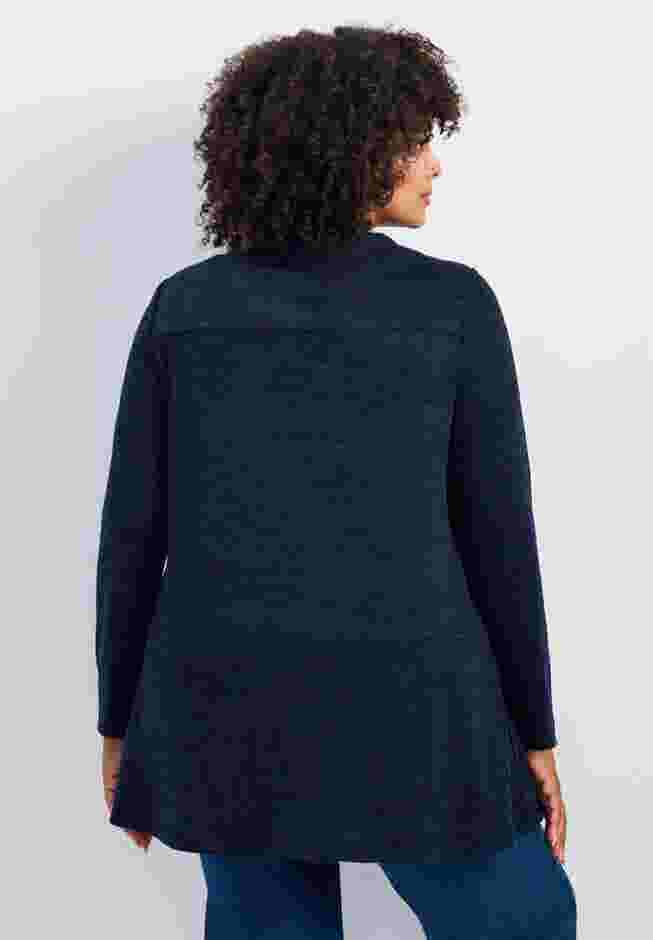 Ruby Button Detail Hacci Top image number 1