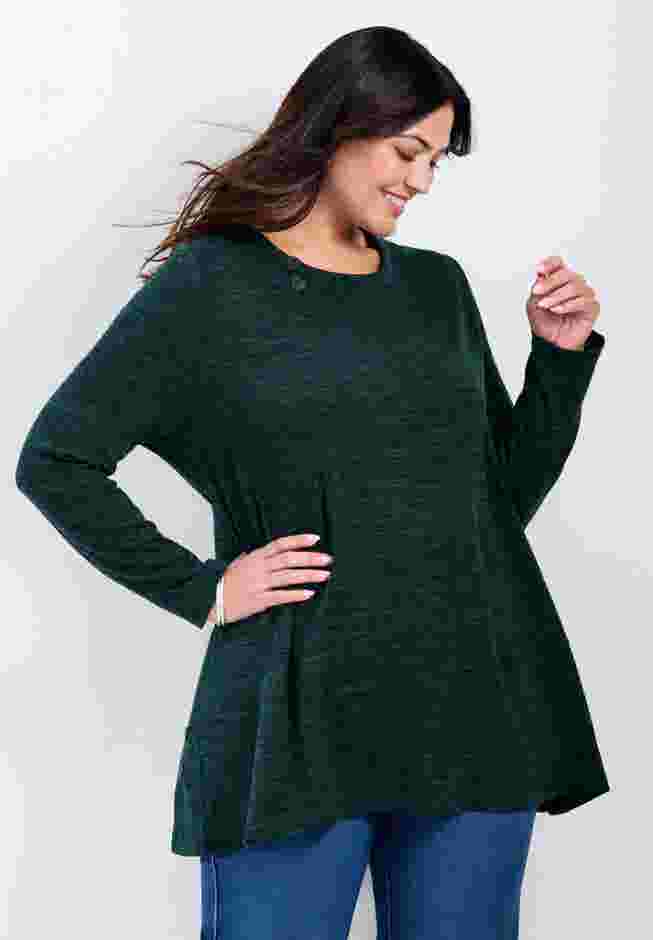 Ruby Button Detail Hacci Top image number 0