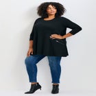 Alina Hacci Zip Detail Tunic image number null