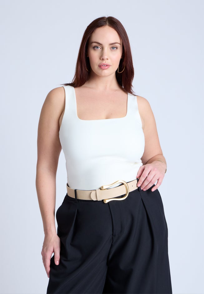 Horseshoe Buckle Belt image number 0