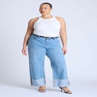 Elongated Buckle Belt image number null