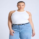 Elongated Buckle Belt image number null