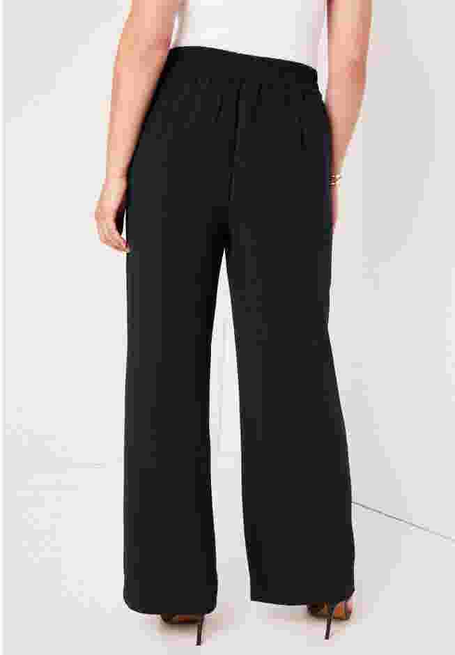 Curvie Fit Wide-Leg Corner Office Pants image number 1