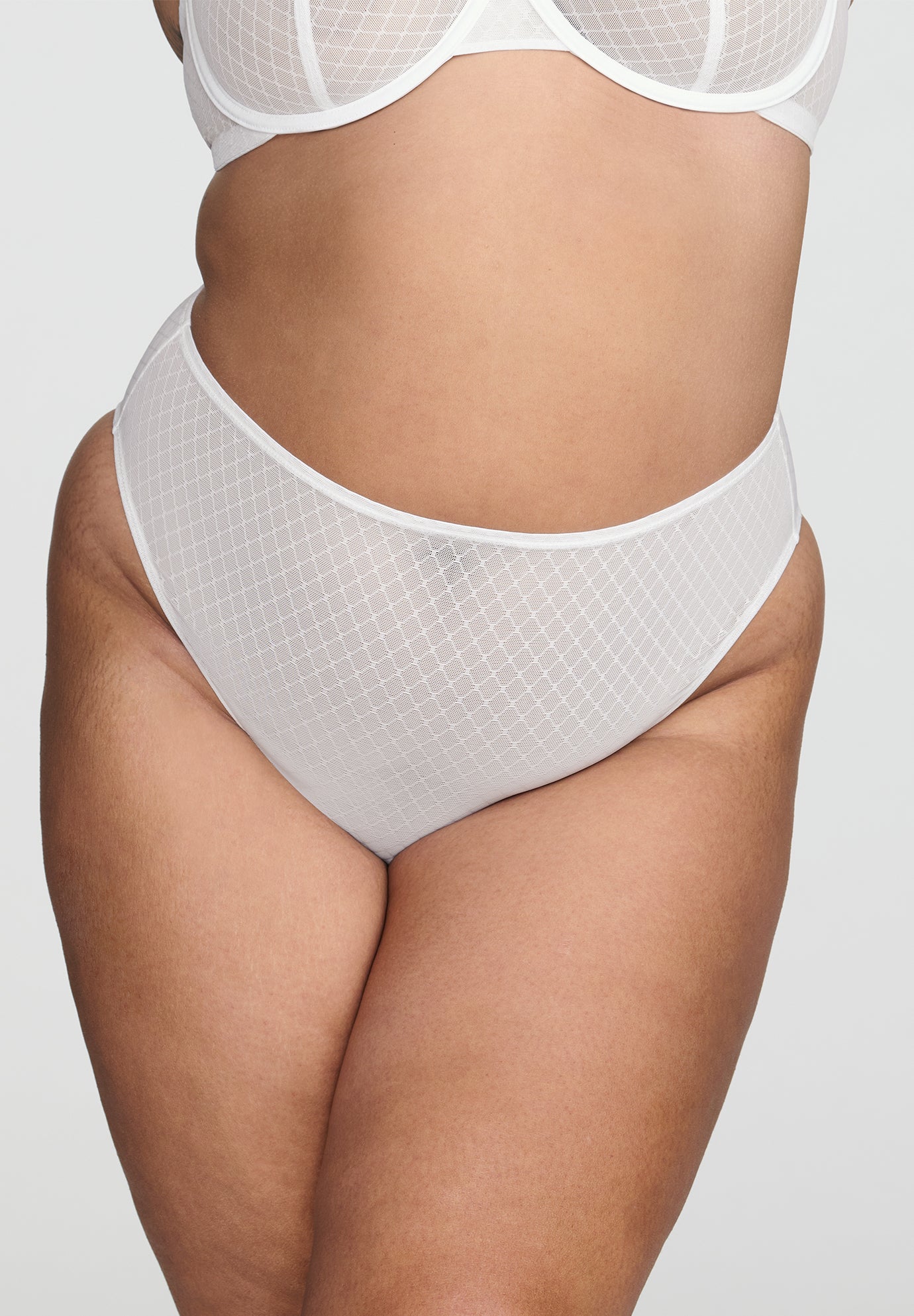 The Highwaist- Trellis Lace image number 5