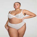 The Highwaist- Trellis Lace image number null