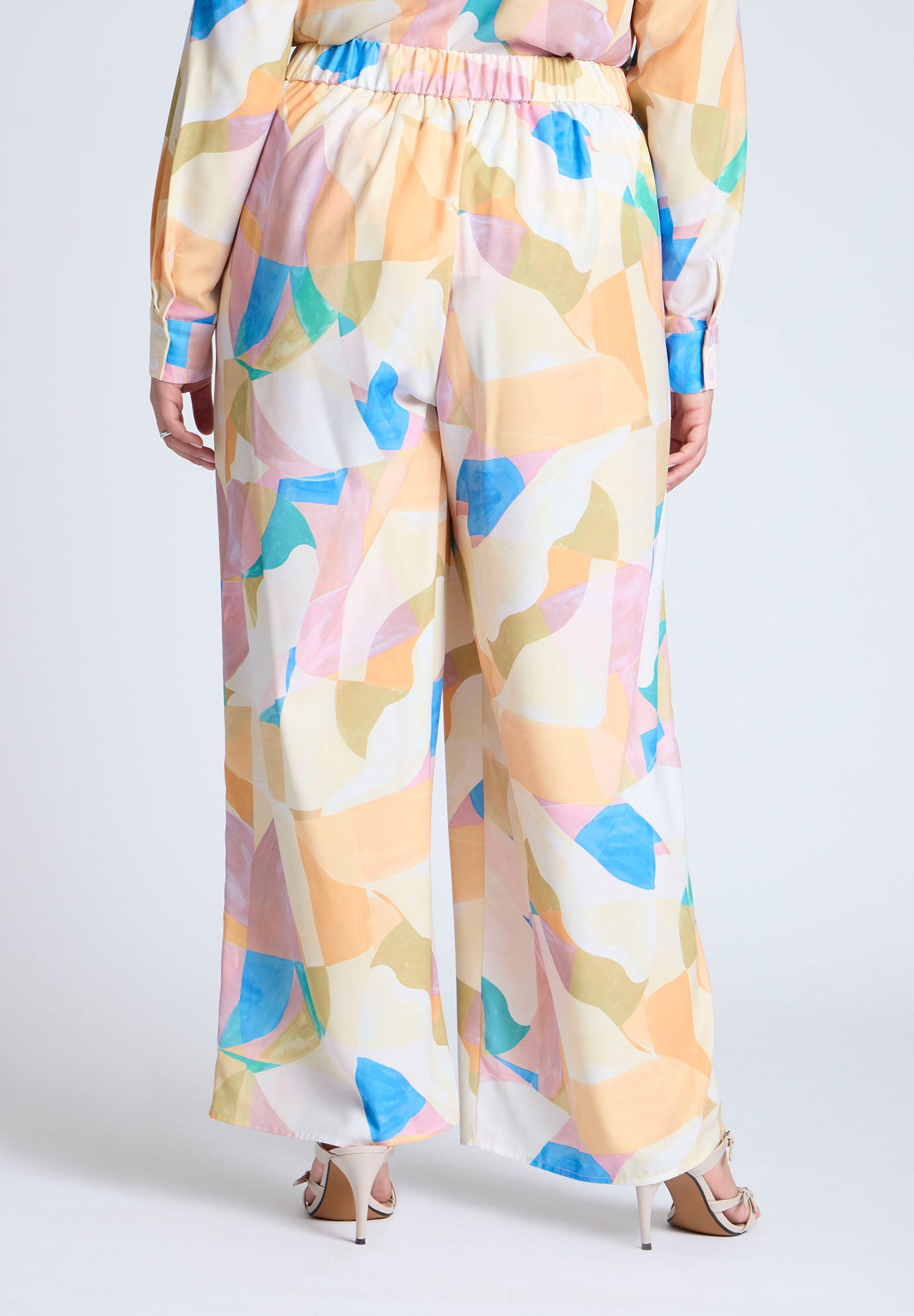  Printed Wide Leg Pant  image number 2
