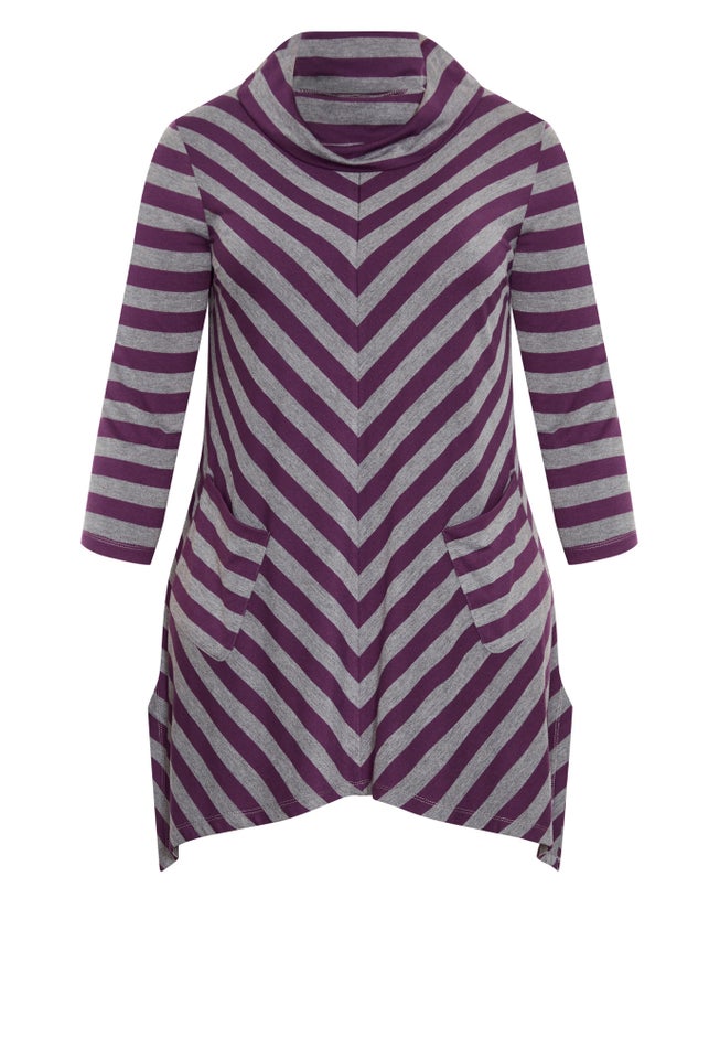Emily Panel Stripe Tunic image number 2