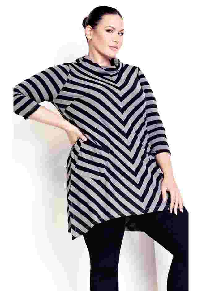 Emily Panel Stripe Tunic image number 0