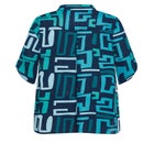 Longline Print Blouse image number null