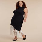 Fringe Asym Dress image number null