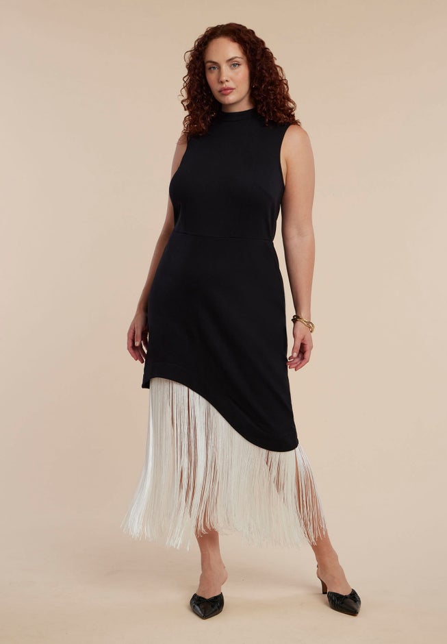 Fringe Asym Dress image number 0
