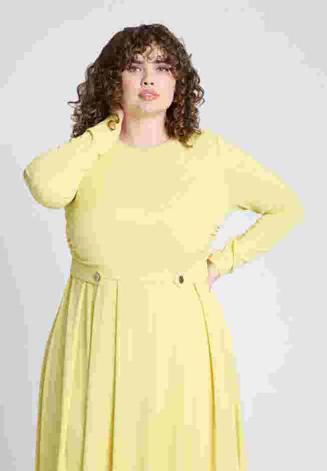 Eupalette Dress With Pleats image number 2