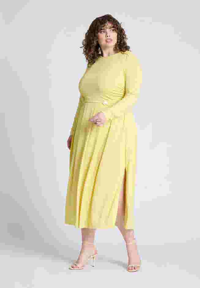 Eupalette Dress With Pleats image number 0