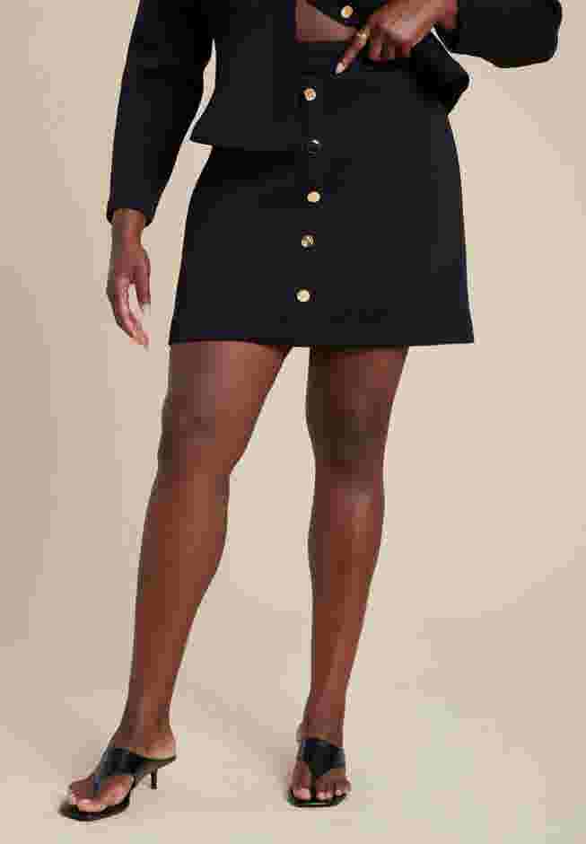 Mini Skirt With Buttons image number 1