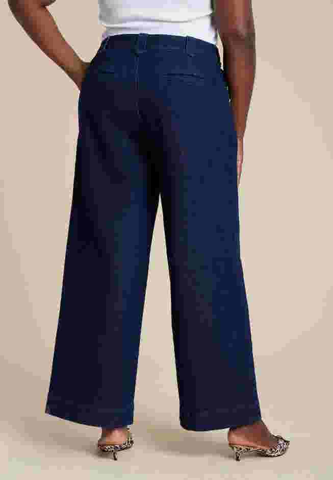Sailor Gold Button Comfort Stretch Trouser Jean image number 1