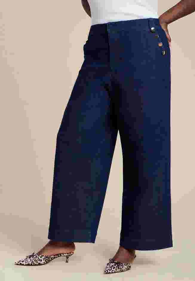 Sailor Gold Button Comfort Stretch Trouser Jean image number 0