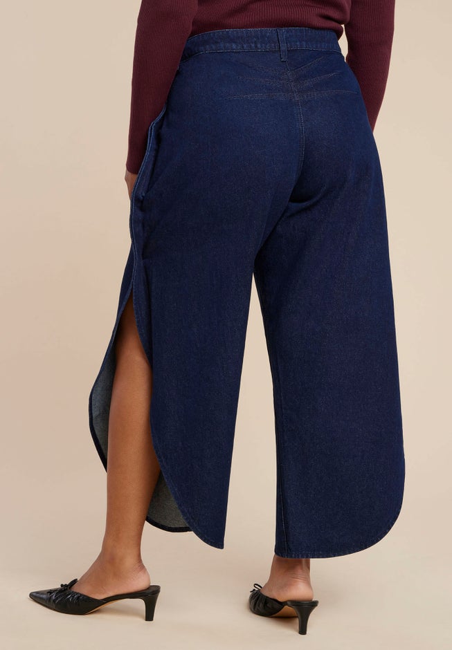 Petal Shape Open Side Jean image number 3