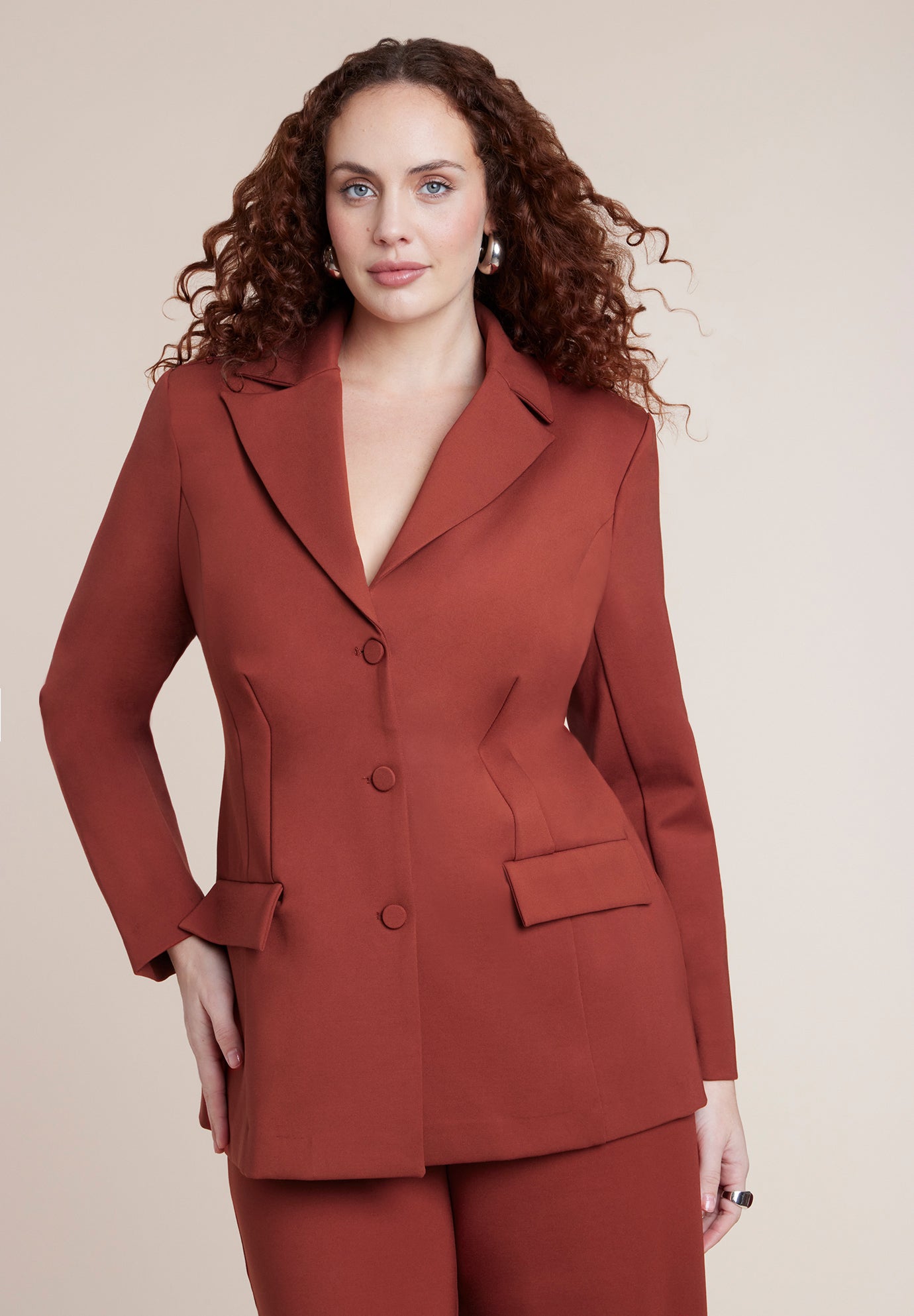 The Ultimate Stretch Nipped Waist Blazer image number 1